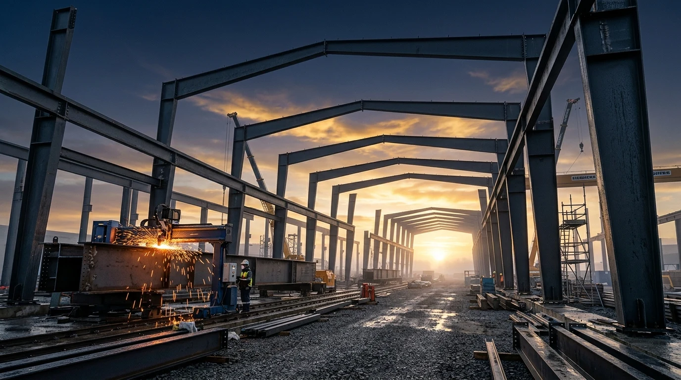 40-Meter (130 ft) Wide-Bay Frame Structural Specifications — Fusion Developers