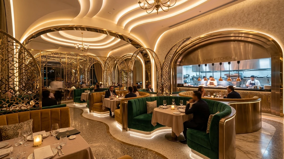 Habibi Restaurant (Riyadh / Dubai) luxury turnkey hospitality fit-out