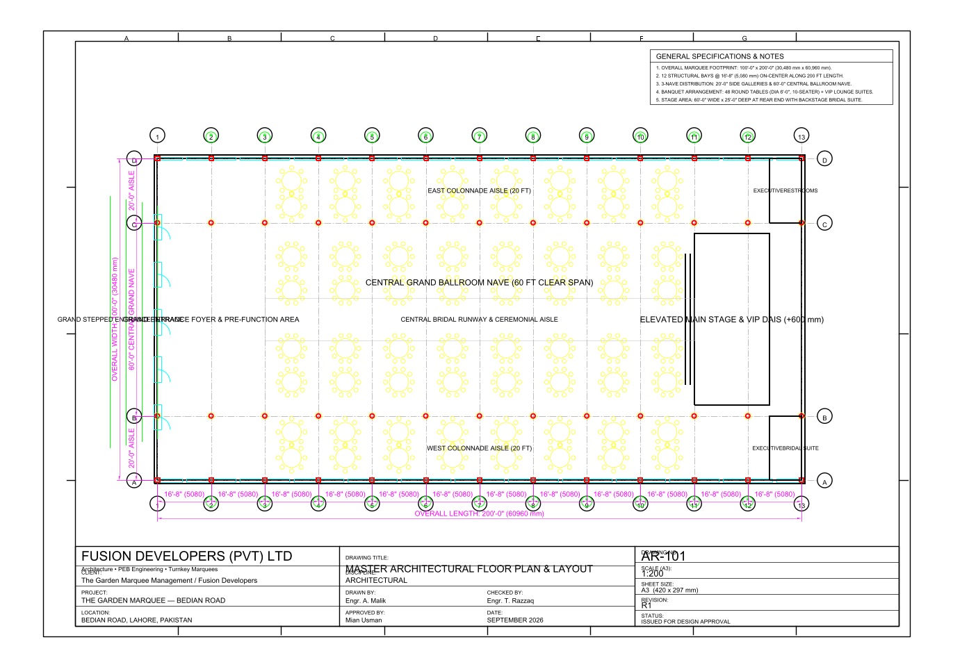 CAD Drawing Sheet